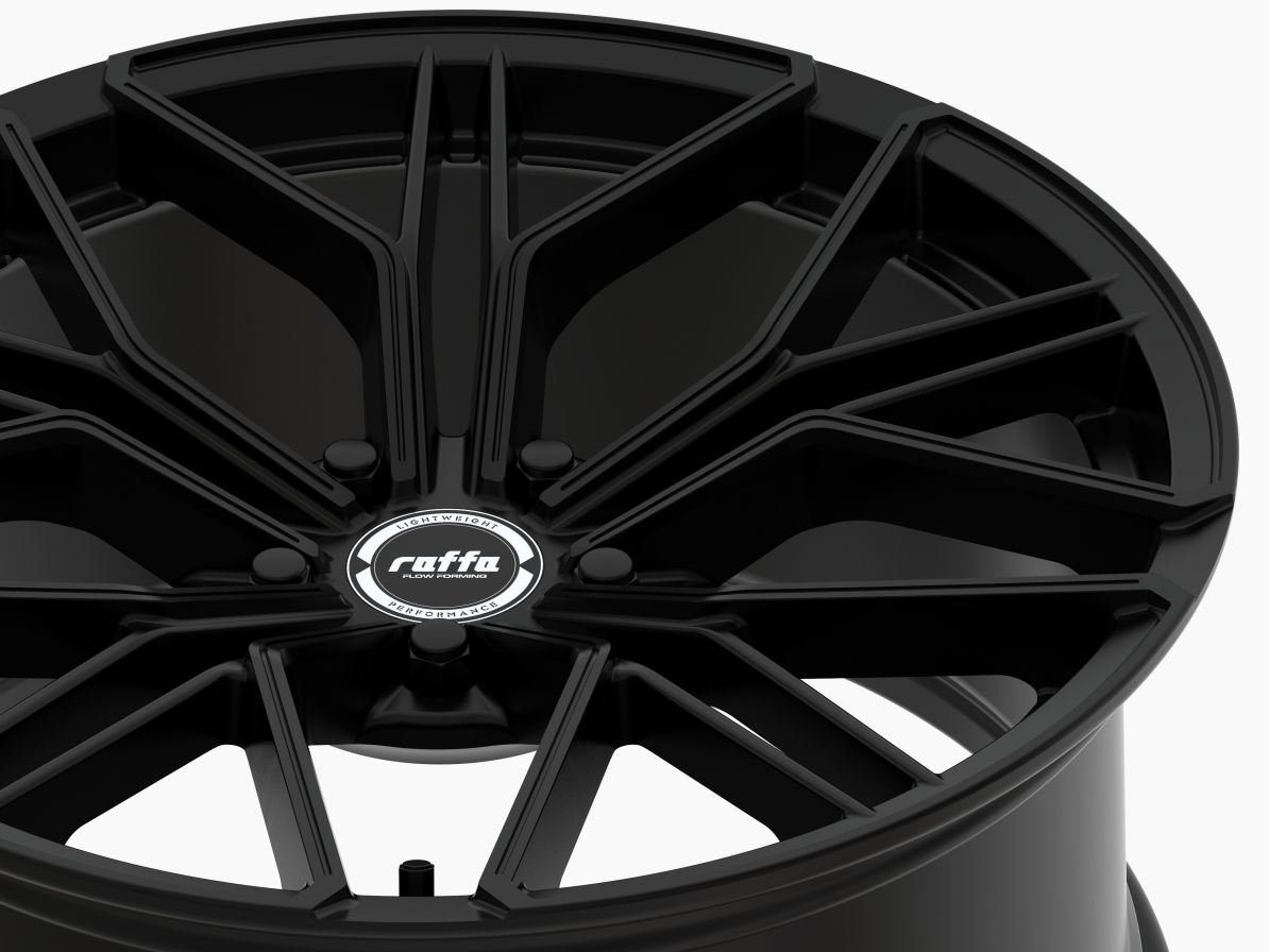 Raffa Wheels<br>RF-02 Glossy Black (19x8.5)
